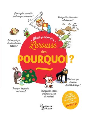 cover image of Mon Premier Larousse des Pourquoi ?